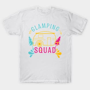 Adventure Vacation Glamp Squad Camping Glamping Pullover Hoodie T-Shirt